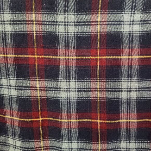 Vince Mens Long Sleeve Plaid Pattern Button Down Shirt Size Medium - Picture 5 of 6